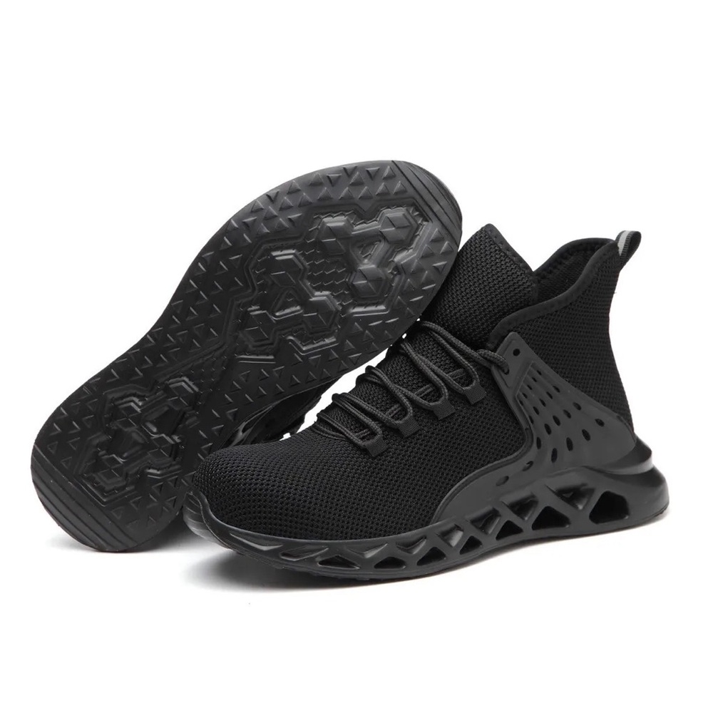 Raydlinx Steel Toed Shoe Model G7  size 6.5  Black Safety Shoes